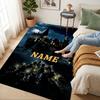 Custom Name Castle Night Living Room Non-Slip Area Rug Soft Carpet for Bedroom Kids Playroom Sofa Office Home Decor Doormat