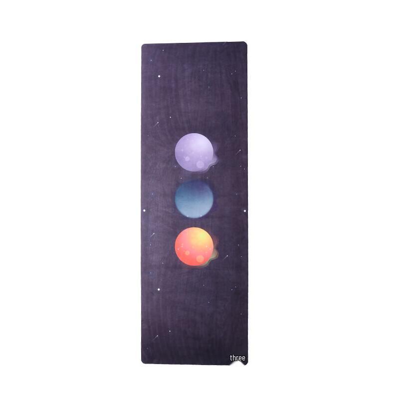 Printed Non-slip Suede Yoga Mat