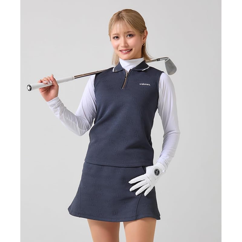 [ZEROFIT] Ice Mesh Cooling Innerwear / Golf, Field, Cooling, Quick-Drying, UV Protection, Mock Neck, V-Neck, Sleeveless, Summer, Cool, Contact