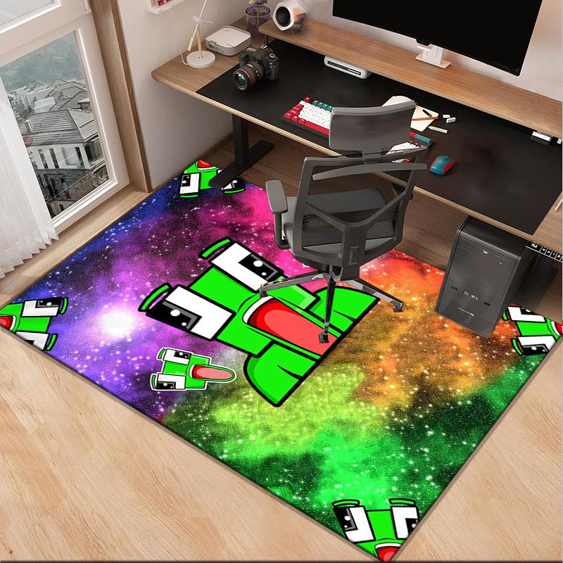 Space Un-speakable Adventure Office Rug Chair Mat, Game Carpet, Suitable for Front Door, Bedroom, Living Room, Desk, Holiday Gift