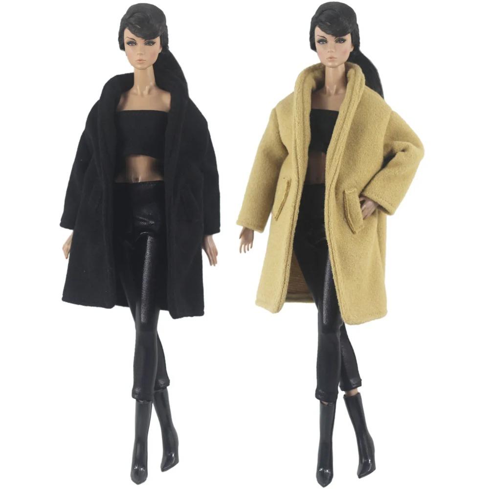 Handgefertigte BABI KLEIDUNG Wollmantel Outfit für 30cm Puppe 11,5 Zoll bjd Kleidung Viele Stilrichtungen Geschenke für Puppenzubehör #02