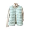 Autumn and Winter New Light Down Jacket Women's Liner Small Vest Round Neck Wearing Collarless Light Vest Tide