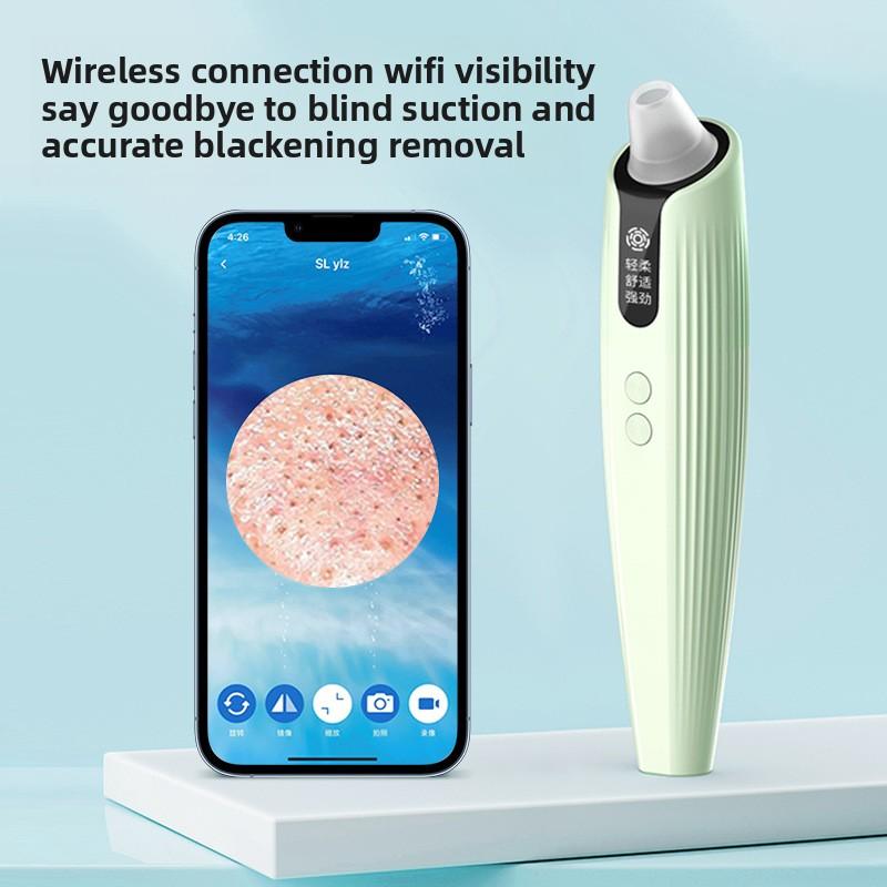 Aspirator Electric Vizual Puncte Negre Curățare Acnee Frumusețe Aspirator Puncte Negre Față Portabil Curățător pentru Îndepărtarea Porilor