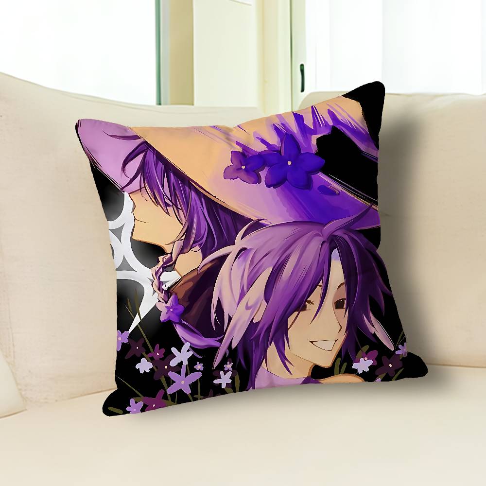 A-Azure Game Two T-Time Anime Celebrity Merchandise All-Match Printed Pillow Case Sofa Car Office Room Decoration Protector
