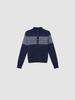 2026 Fair Isle Design Women's Wool Pullover - Skin-friendly, Warm Half-high Neck for Spring & Autumn