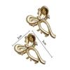 2-4pcs Mini Small Bow Hair Clip for Women Girl Cute Metal Hair Accessories Broken Hair Bang Claw Side Head Clip Summer Headdress