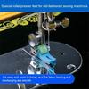 Quick Install Sewing Presser Foot For Thin Thick Fabric Household Sewing Machine Roller Presser Foot Replacement
