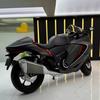 1/9 SUZUKI HAYABUSA Motorcycle Model, Rearview Mirror Removable, Simulated Lighting, Adult Collectible Ornaments, Boy Gifts