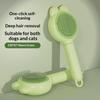 Self Cleaning Pet Grooming Brush Reduce Household Shedding Hair Remover Comb for Dogs Cats Pet Owners