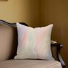 Pastel Marble Square Jacquard Pillow Cover for Sofa Office Waist Cushion Cover Home Decorative Pillowcase