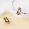 Original Charms Copper Certified Cute Squirrel Beads Fit Bracelet Women Jewelry Making Diy