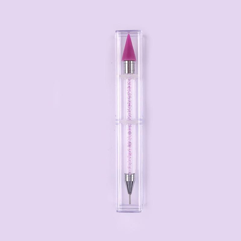 Double-Headed Rhinestone Picker Wax Pen Set for Nail Art