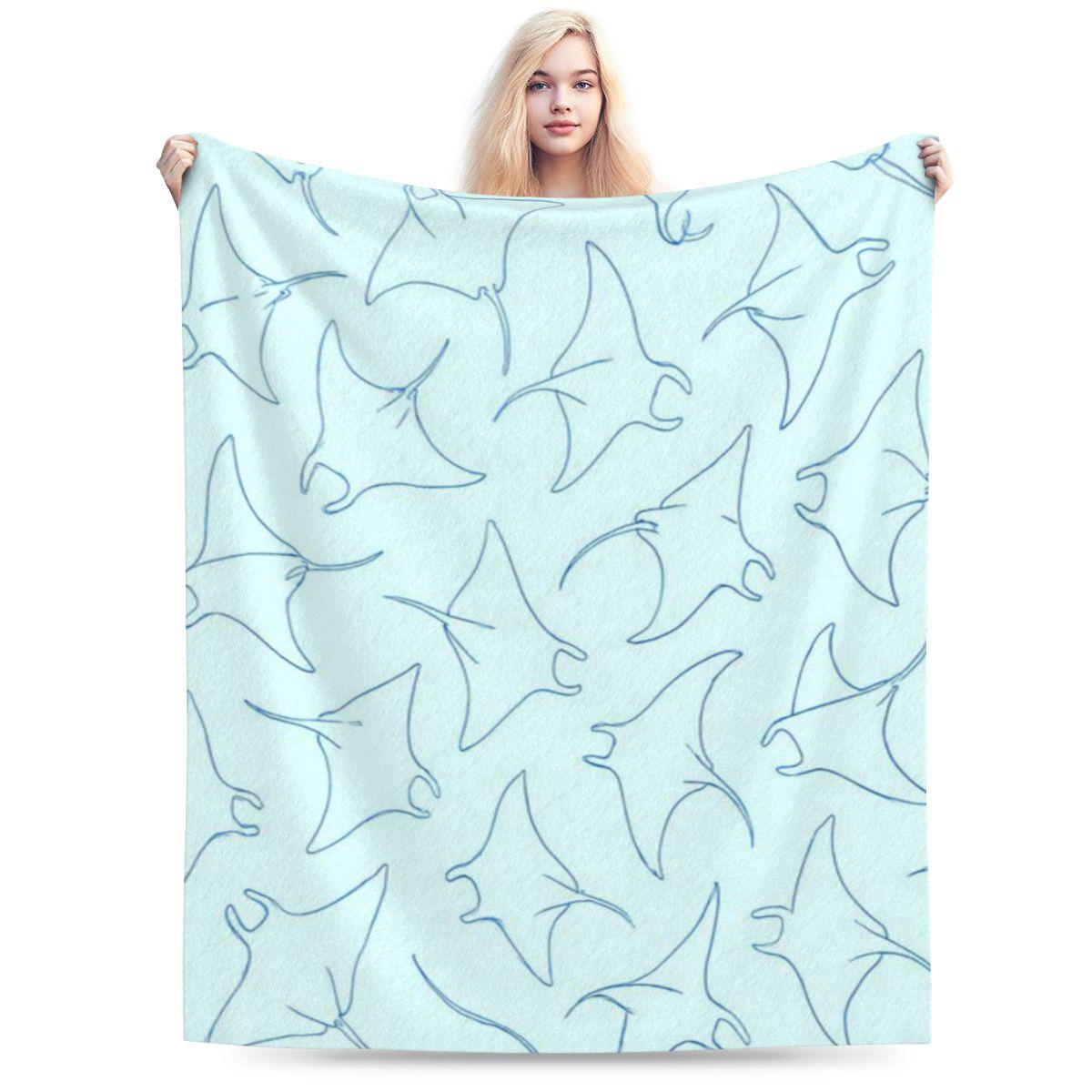 Stingray Custom Comfortable Gift An UltraSoft Micro Fleece Blanket 75x100cm 30x40in