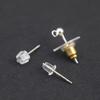 120pcs/lot Earring Backs Safety Bullet Stopper Rubber Jewelry Accessories DIY Parts Ear Plugging