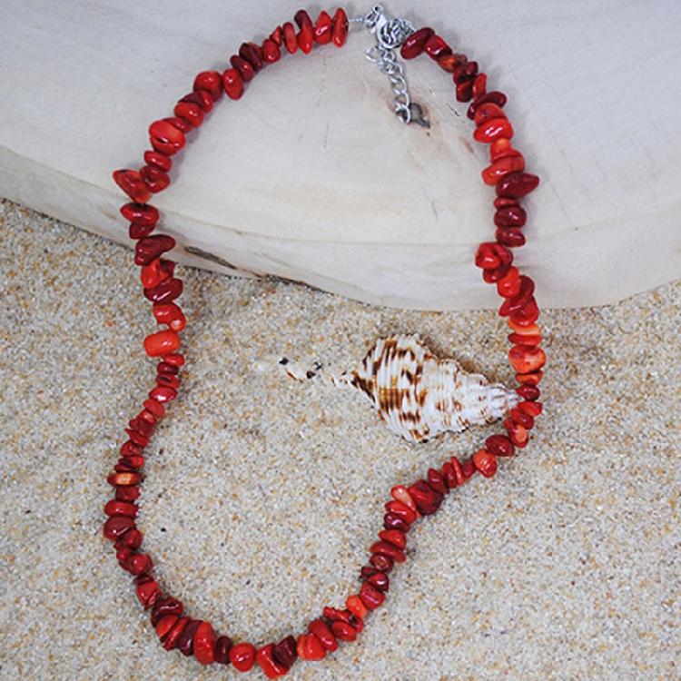 Natural Stones Necklace Gravel Necklaces Women Handmade Small Chokers Jewelry