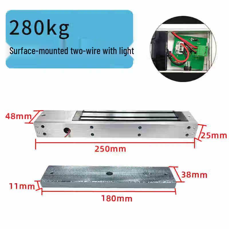 Электромагнитный замок двери Jinsu 12V 280 кг