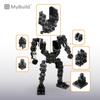 MyBuild 1001 Mecha Frame Building Blocks, Robot Base, Customizable Building Set, Compatible with Other Brands, Ages 12+