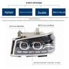 Sinotruk Howo 380/336 Dual-Lens Full LED Headlights - Super Bright Spotlight Flow