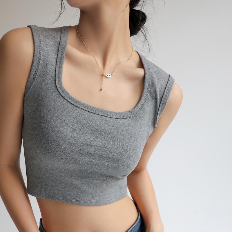 

Широкий плечевой ремень, чехол для груди, базовый ремень жилет для женщин с верхней одеждой без рукавов тонкий топ для горячей девушки XL