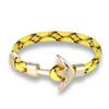 European and American Trends, Boat Anchors, Men's Aircraft Bracelets, Polyester Rope Jewelry