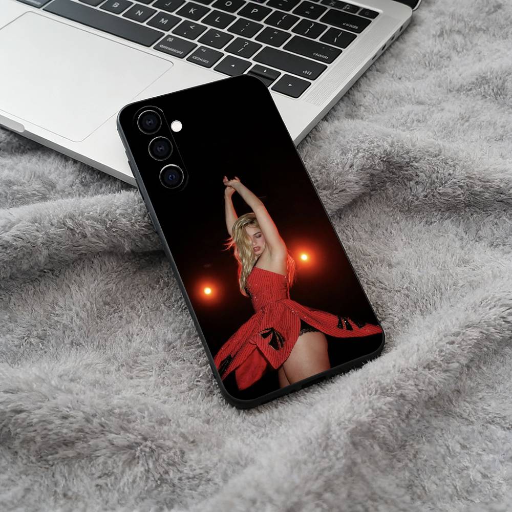 

Addison- Rae Phone Case For Samsung Galaxy A73,A71 A72,A70,A53,A52,A51,Soft Silicone Black Cover Samsung a12
