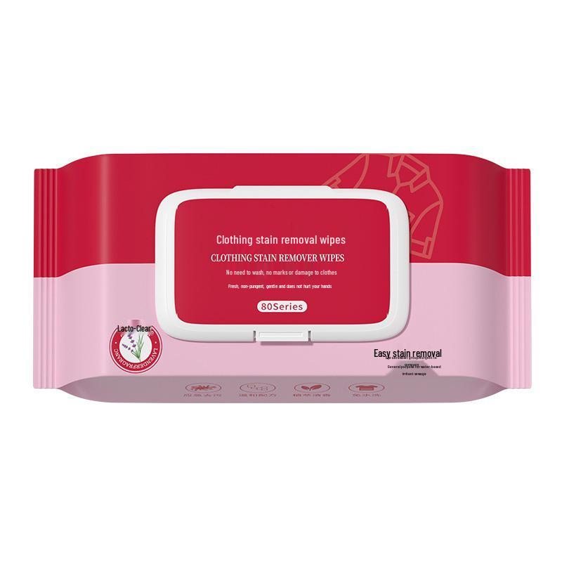Clothing Stain Remover Wipes: Hand-Free, Emergency Stain Removal, 20 Individually Wrapped Pieces for On-the-Go Use.
