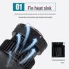 Xuanyong 200W LED Industrial High Bay Light, Warm White 3000K