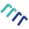 Ice Skate Guard Double Color Hard Plastic Cuttable Ice Skate Blade Cover for   Skate