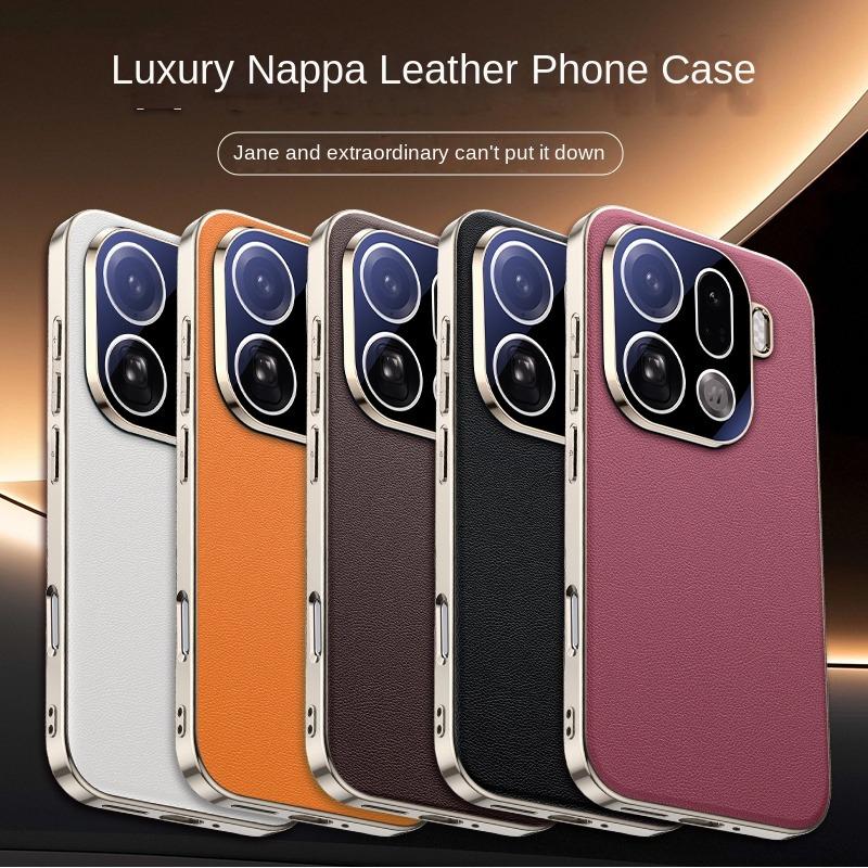 Case For Phone Yulin-003 For Oppo Find X9 X9 Pro, Premium Leather With Full Lens Protection Shockproof And Drop-Proof Phone Case