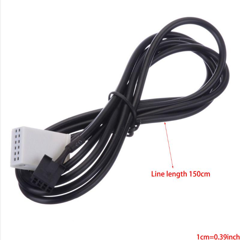 Car Interior Aux-in Usb Socket Aux Usb Adapter Cable Harness Wire for E60 E61 E63 E64 E87 E90 E70 F25