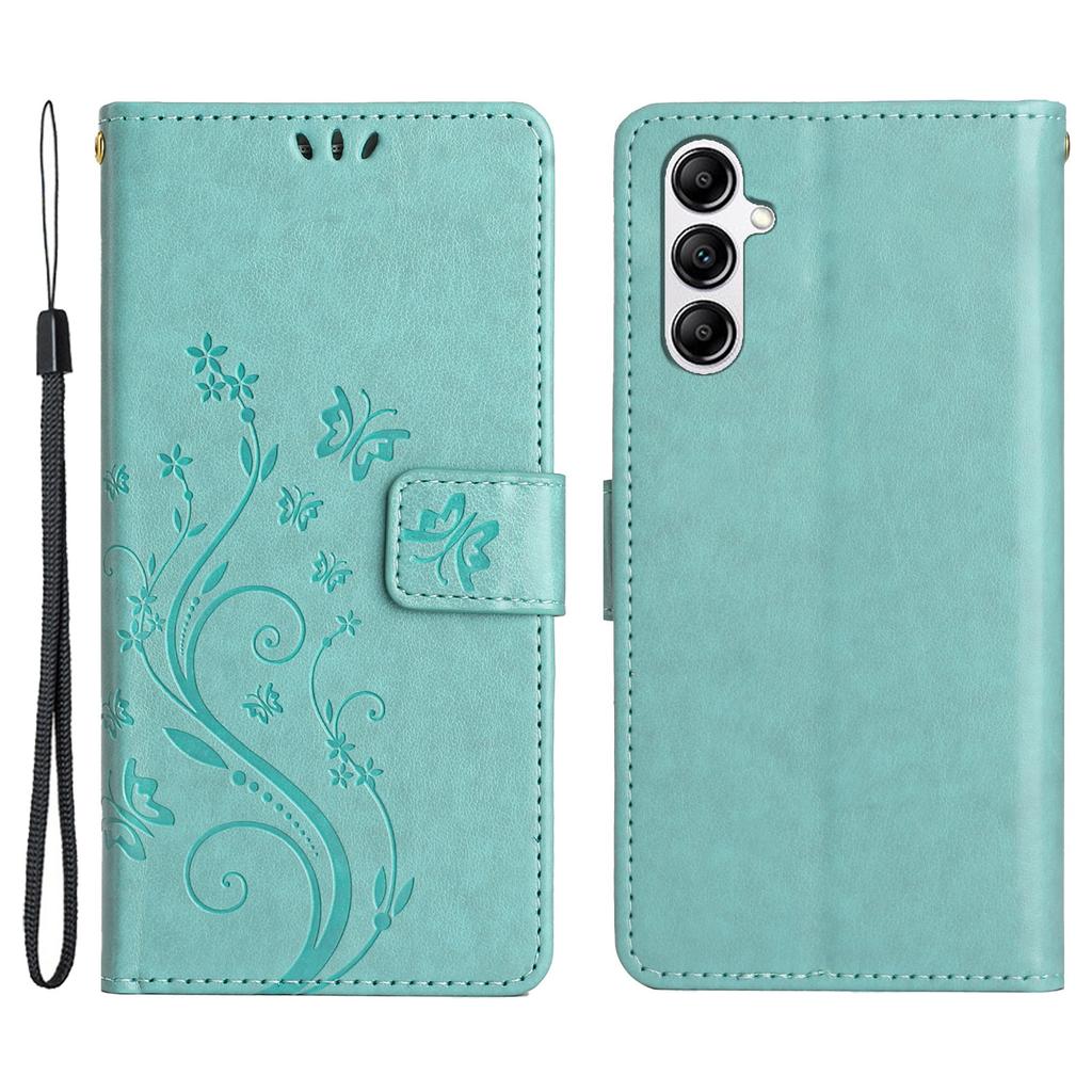 For Samsung Galaxy A56 5G Case PU Leather Phone Wallet Cover with Strap