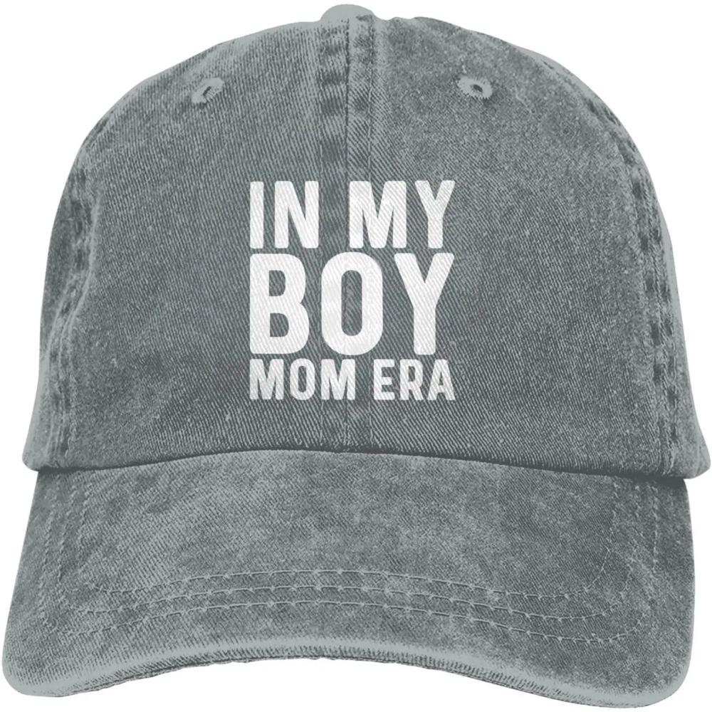 In My Boy Mom Era Hat for Men Baseball Cap Cool Cap