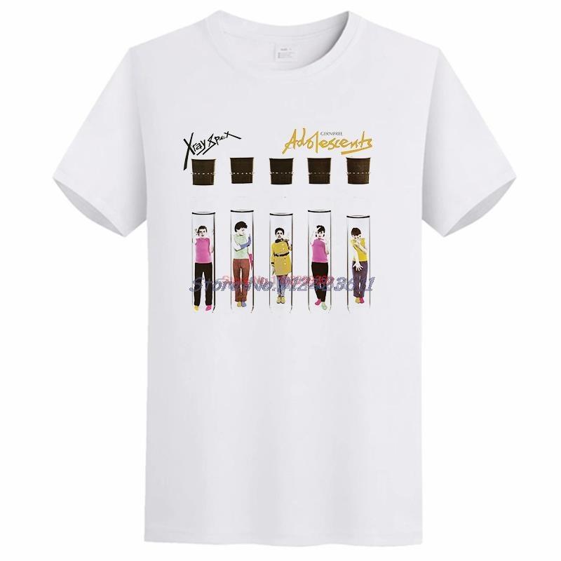 X Ray Spex Germfree Fashion Graphic T Shirts Cotton Short Sleeve TShirts Summer New Shirts And TShirts Mens Print T Shirt S