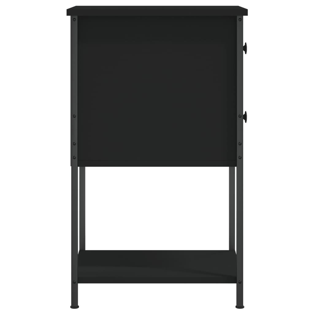 Nightstand Black 32 x 42 x 70 cm Particleboard