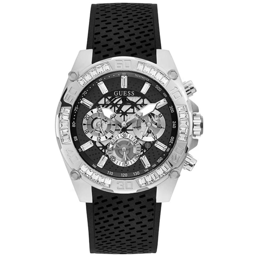 Guess Watches Male Guess Multifunction Quartz Watch - Gold Stainless Steel Watch Band, Fashion Watches for Men Great for Daily Wear & Gifting