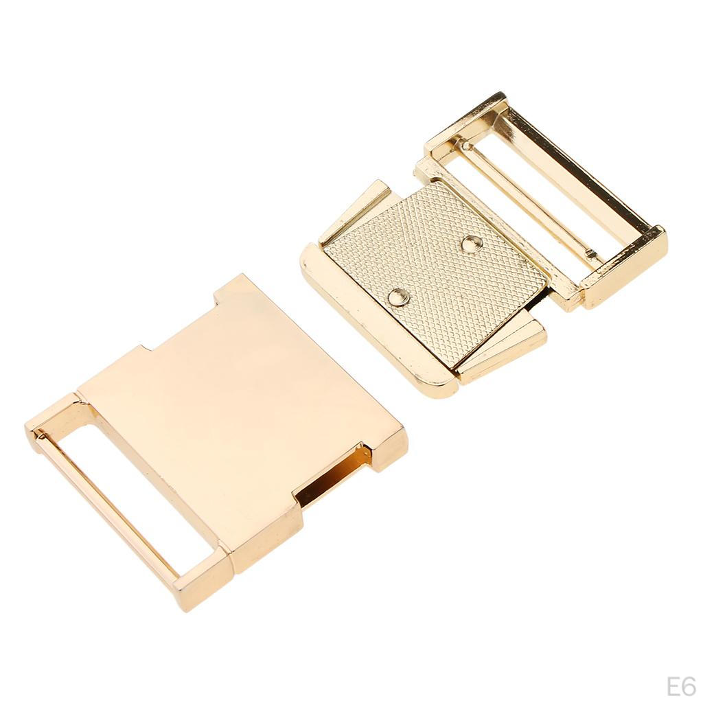 Durable Metal Strap Belt Buckle Clip Closure