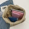 Shoulder Bag For Women Solid Color Soft Cloth Large Capacity Female Handbags Tote Bags