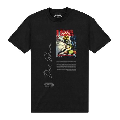 Horror Line Unisex Adult Golden Vampires T-Shirt