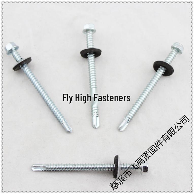 Hexagon Washer Head Self-Drilling Screw, Self-Tapping DIN7504K 5.5 X 75 Mm