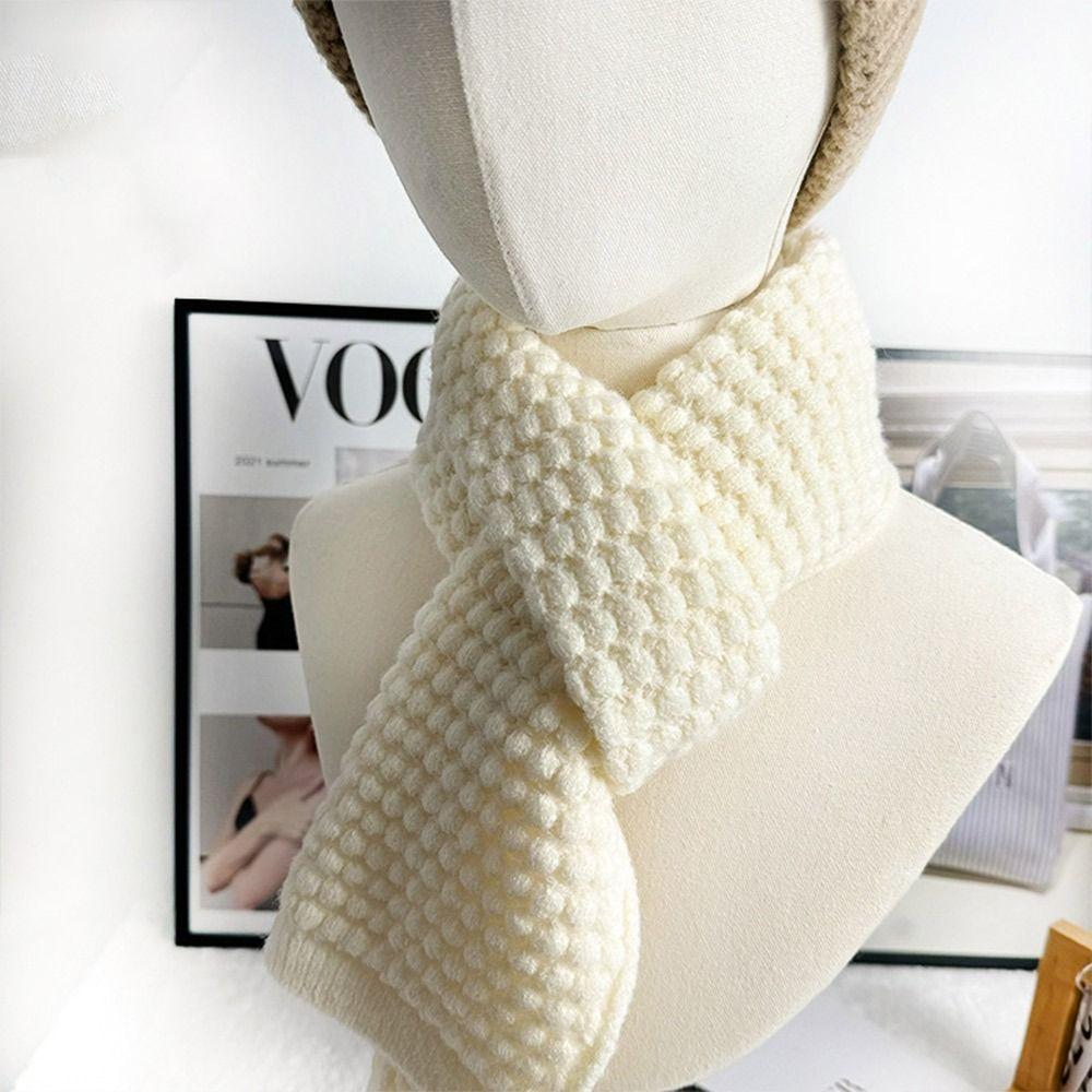 

Windproof Long Scarves Thick Knitted Shawl Fashion Wrap Shawls