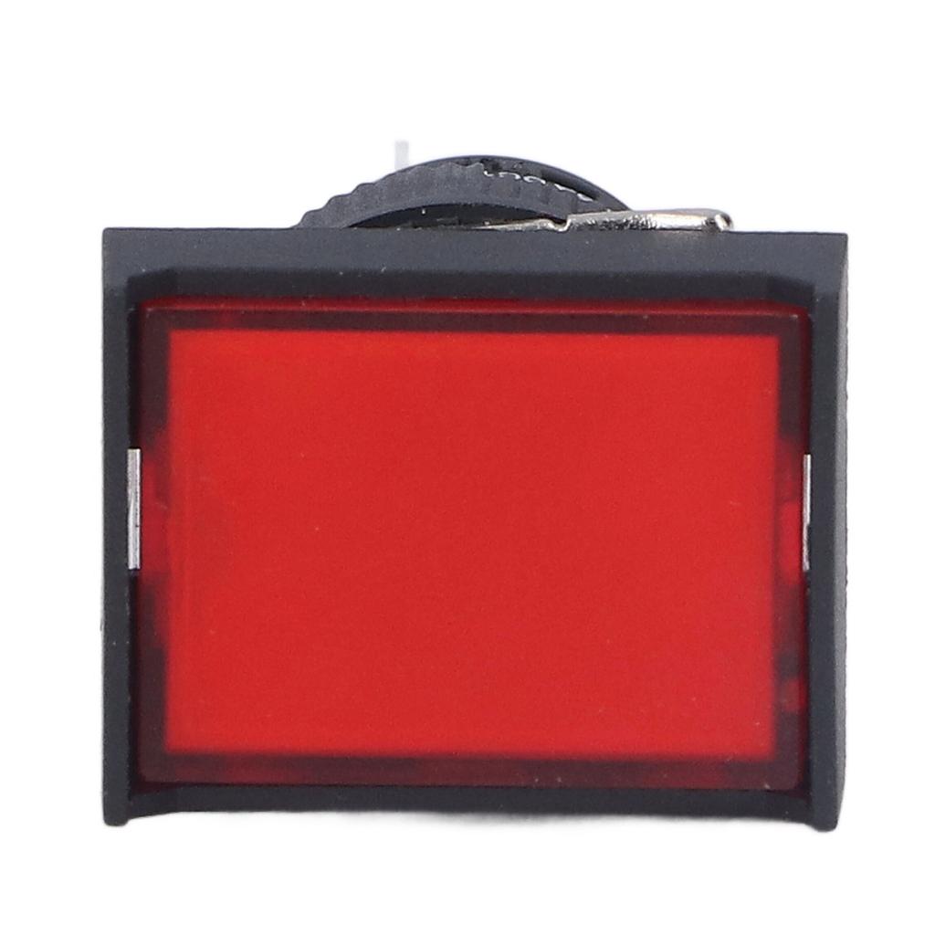 25Pcs Push Button ABS Brass Self Locking es with Light 16mm 12V