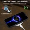 LC.IMEEKE For iPhone 17 Pro Magnetic Case Compatible with MagSafe Leather+TPU Back Cover