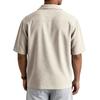 Men's Summer Casual Short-Sleeve Shirt With Collar And Multiple Pockets