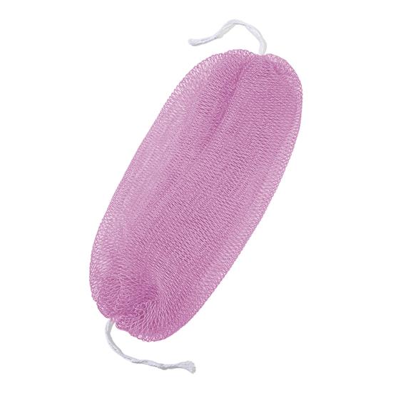 Exfoliating Bath Net Sponge Body Scrub Towel Gentle Exfoliation Quick-Drying Mesh Sponge with Hanging String Spa Shower Accessory