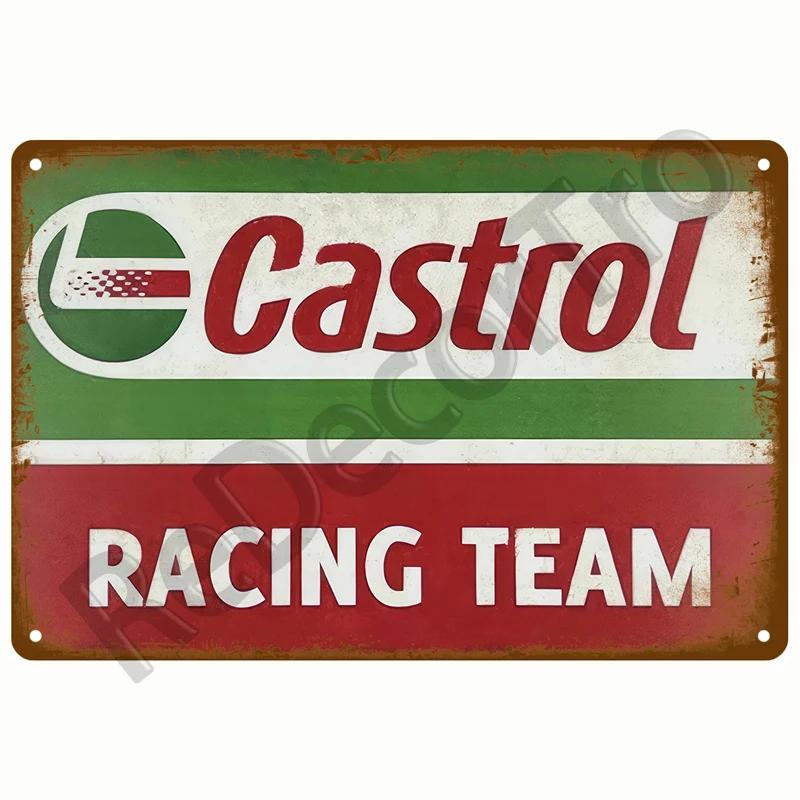 Retro Motor Oil Gas Tire Závodní plechová cedule Plakát Železné pláty Plechová cedule Garáž Bar Hospoda Klub Muž Jeskyně Dekor domova Nástěnná dekorace Umění