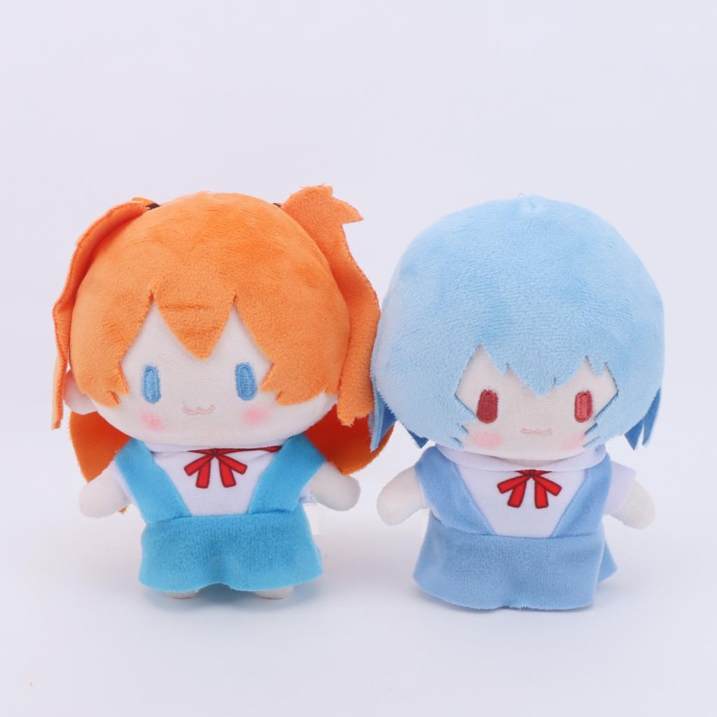 Neon Genesis Evangelion Anime Plush Doll Asuka Rei Ayanami Cute Stuffed Figure Toy for Fans Collection and Home Decoration Gift