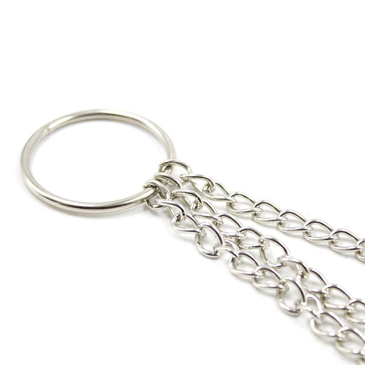 Adjustable Y Shaped Nipple and Clit Clips Nipple Clamps With Stainless Metal Chains for Adult Sex Play