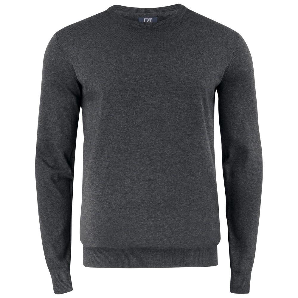 Cutter & Buck Men's Oakville Knitted Crew Neck Sweater Top