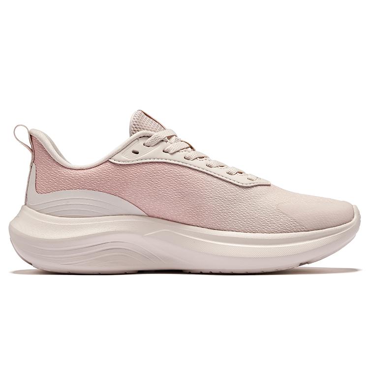 Hongxing Erke Comfortable Fashion Versatile Shock Absorbing Breathable Rebound Low Top Casual Running Shoes Women sneaker Pink 52125203310-103