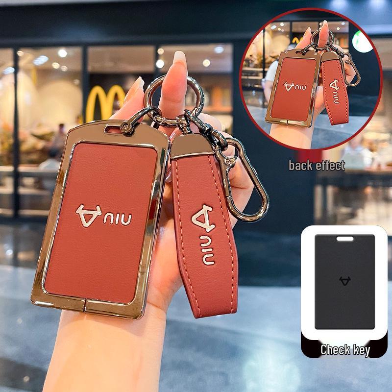 Compatible Electric Key Case for Cow Models U2UQI+ and 2024 NXT/MQiL with NFC Induction and Metal Buckle